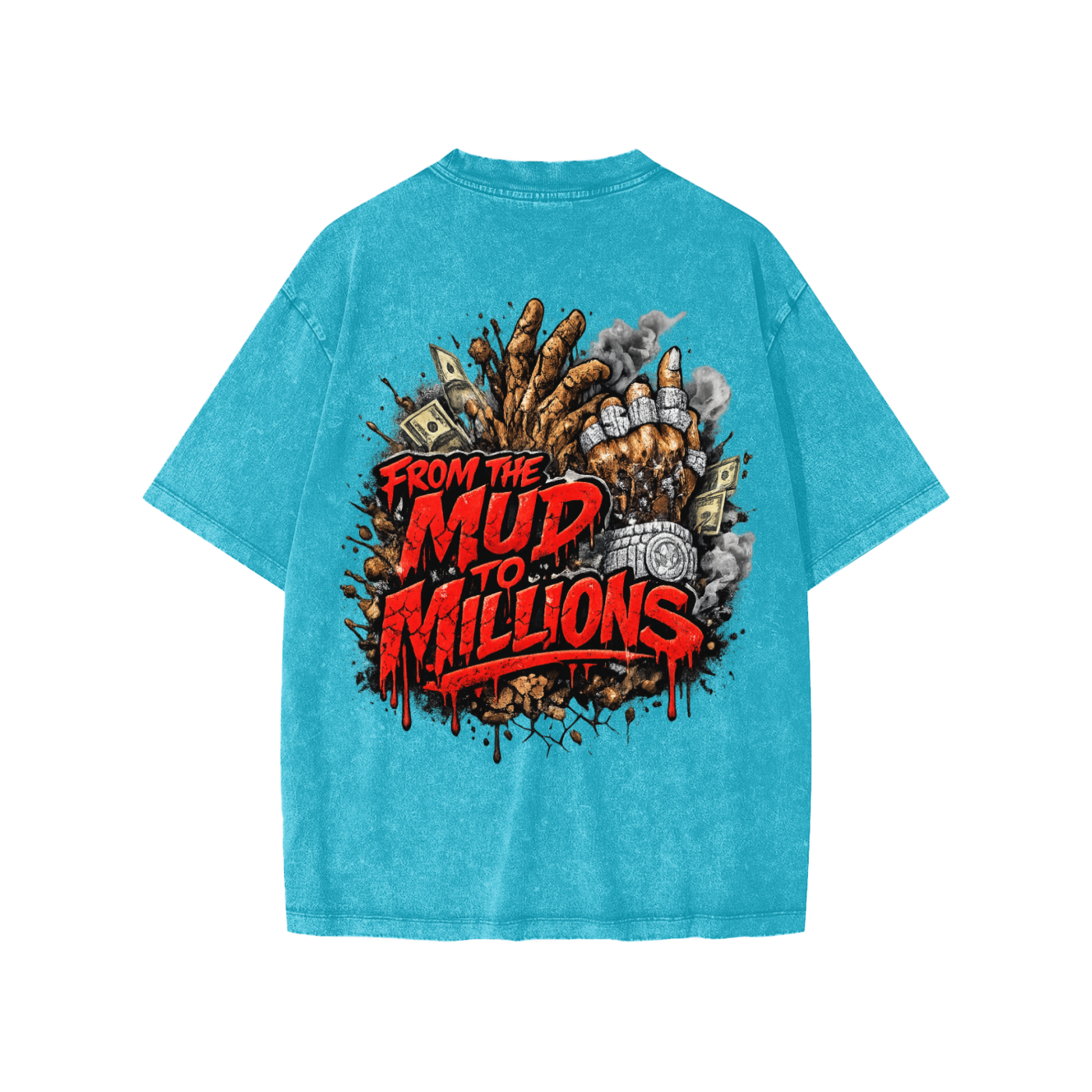 M2M Snow Washed Kids' T-Shirt