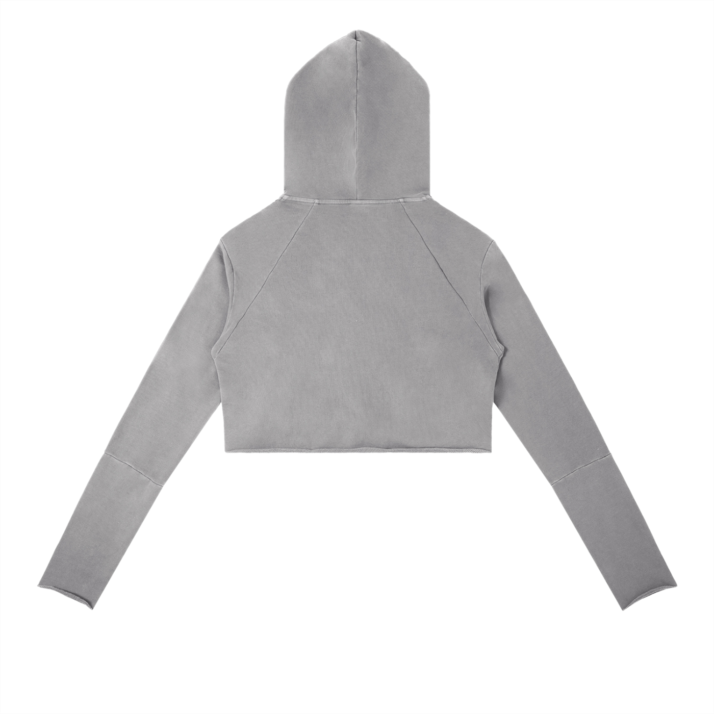 8888 Vintage Washed Raw Edge Hoodie