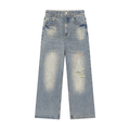 GTSVintage Wash Distressed Denim Jeans