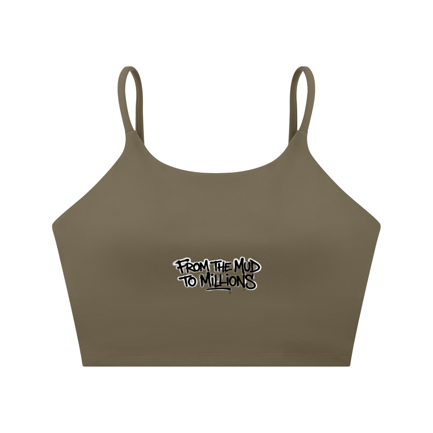 M2M Spaghetti Strap Yoga Sports Bra