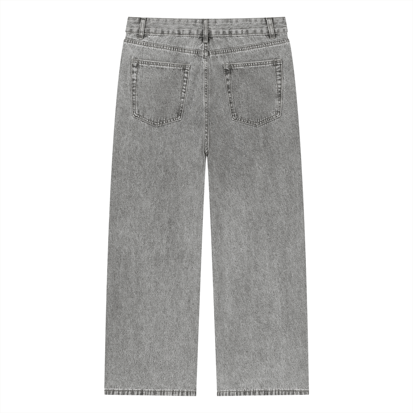 SGNMTS Unisex Vintage Wash Straight Leg Jeans
