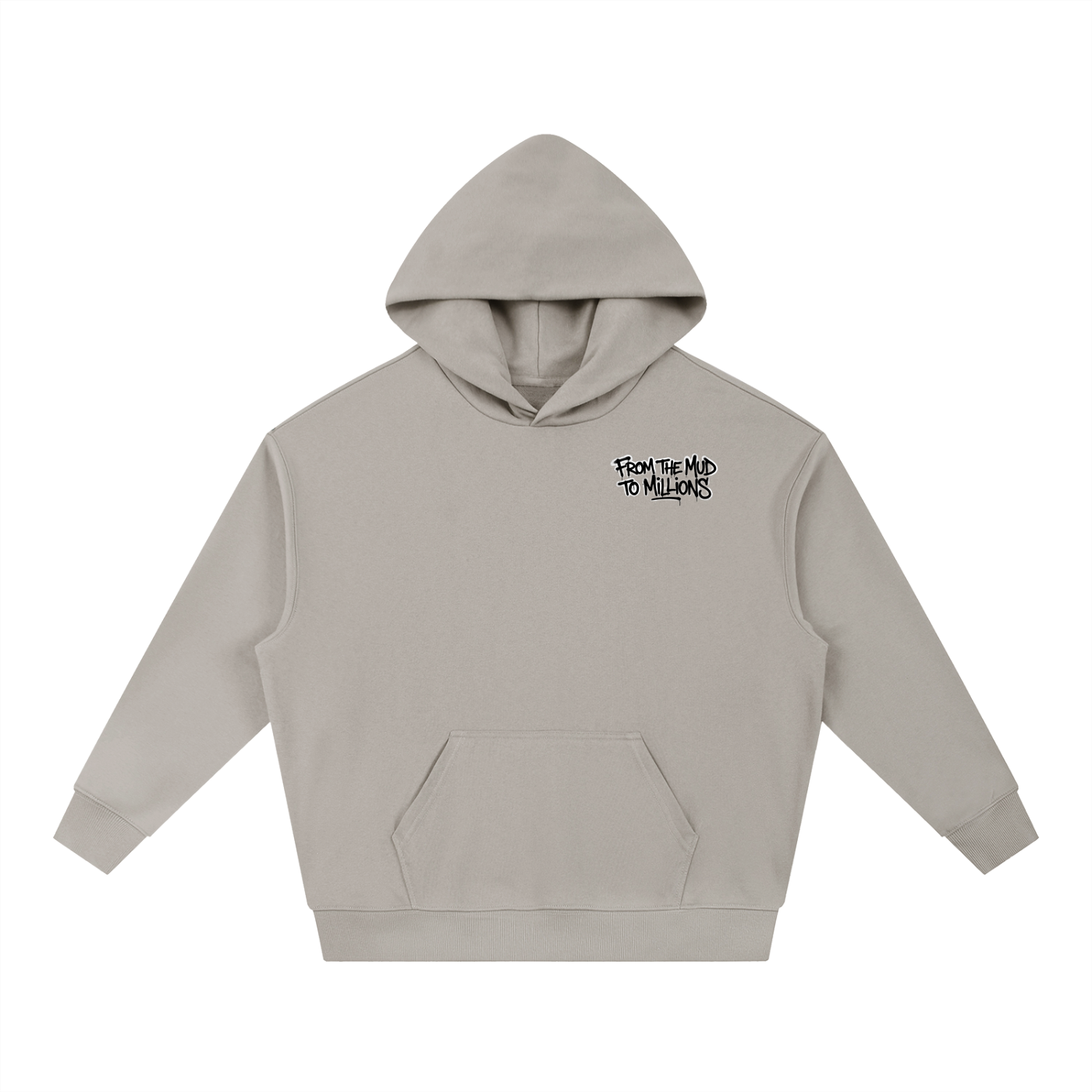 M2M Essential Boxy Heavyweight Drop-Shoulder Hoodie