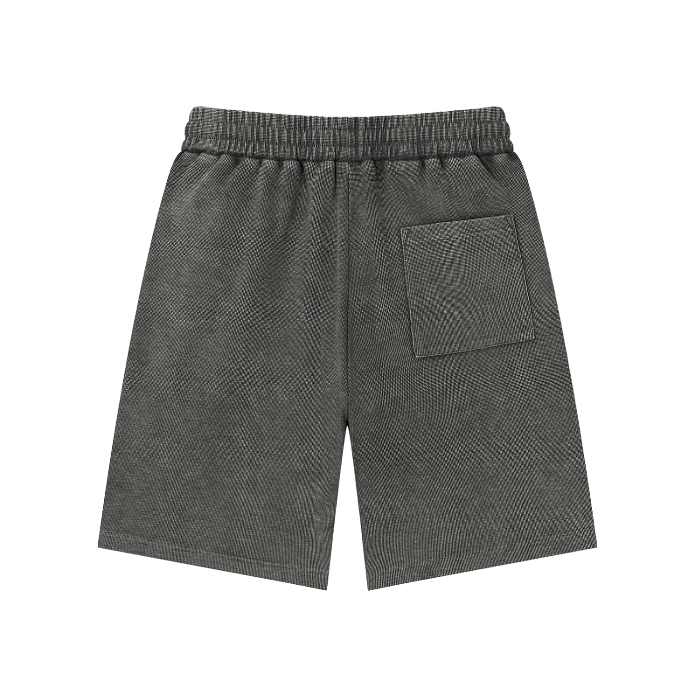 M2M Mineral Wash Waffle Knit Shorts