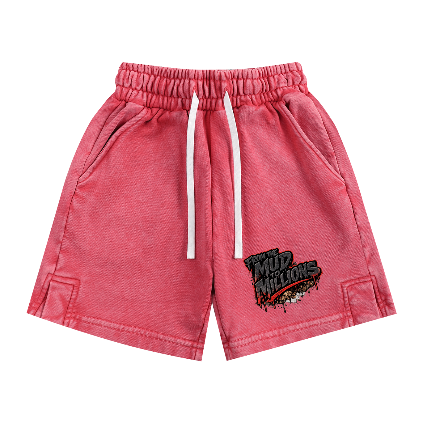 M2M Snow Washed Kids' Shorts