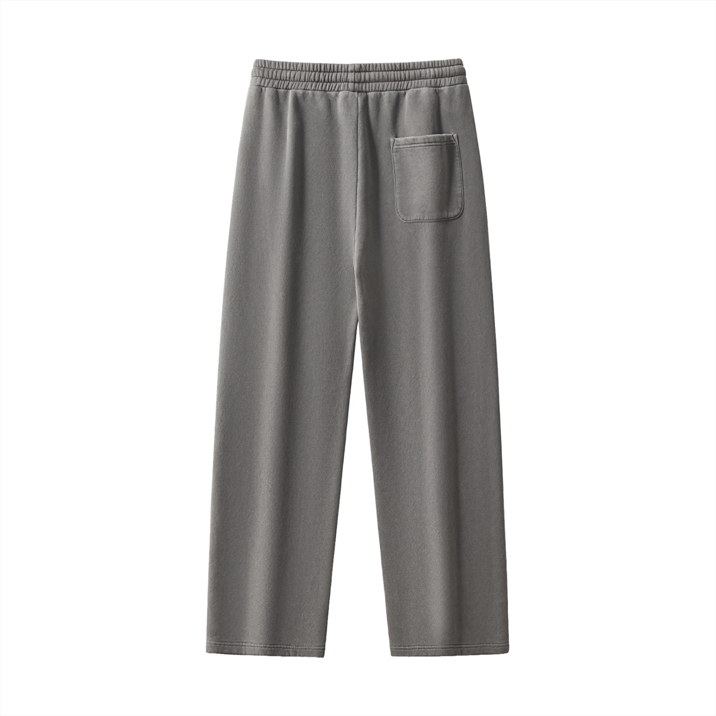 IM RICH BITCH Frayed Enzyme Washed Fleece Sweatpants