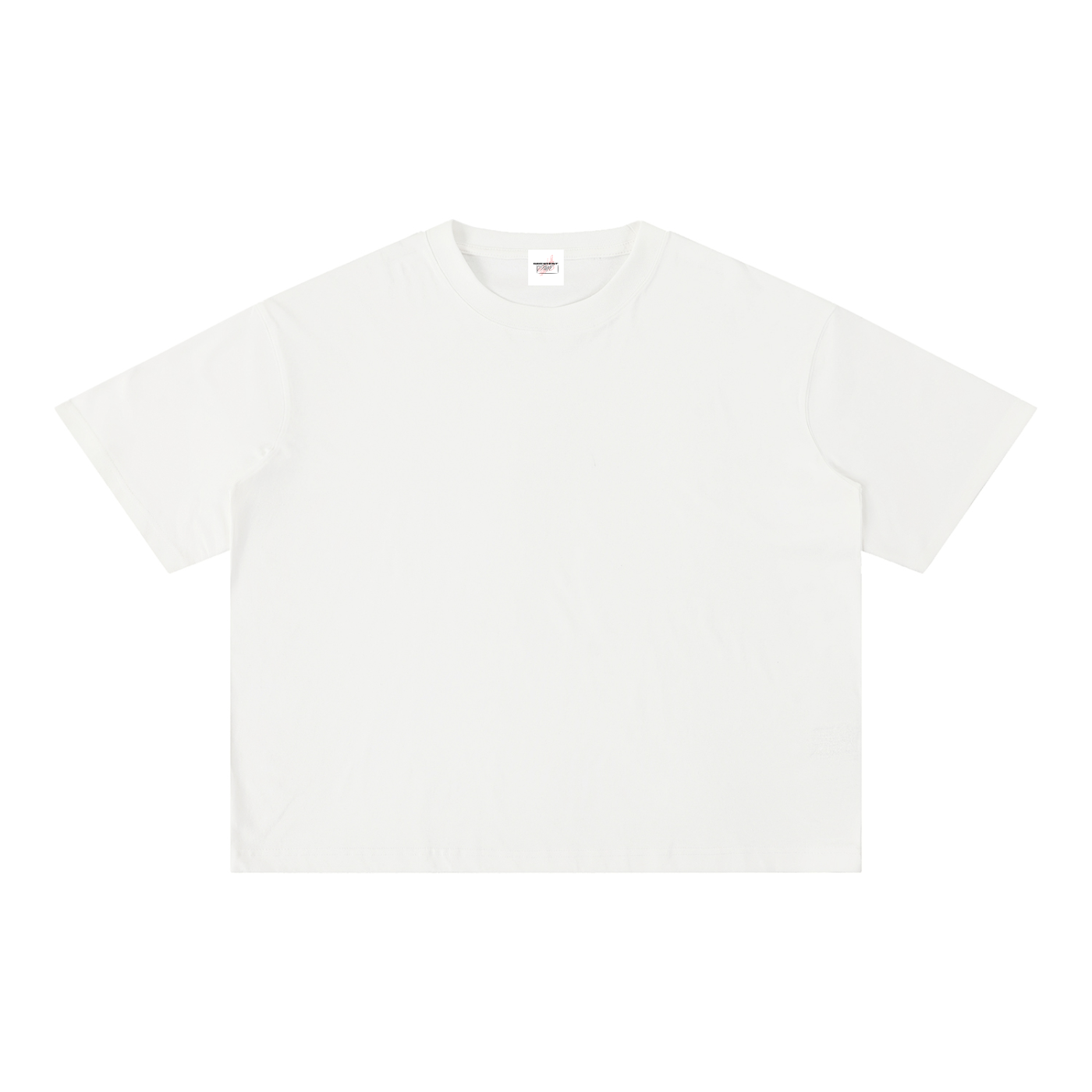 M2M Mineral Wash Boxy Cotton T-Shirt