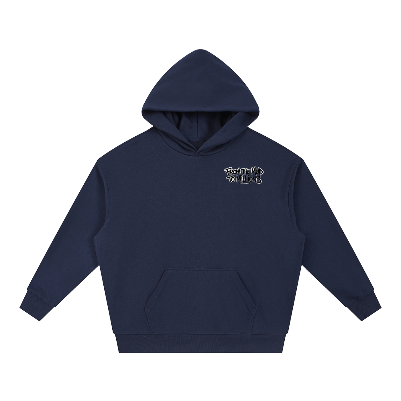 M2M Essential Boxy Heavyweight Drop-Shoulder Hoodie