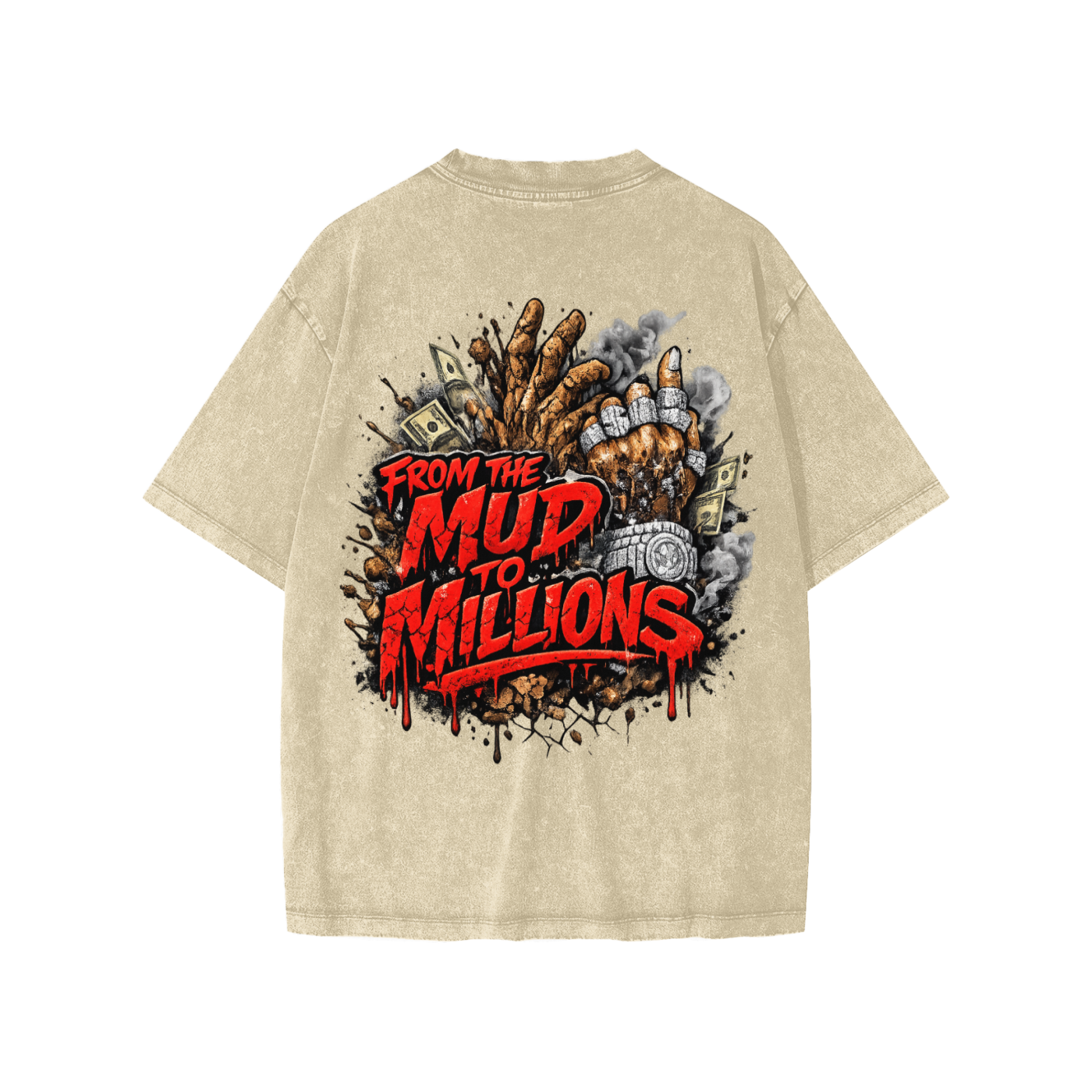 M2M Snow Washed Kids' T-Shirt