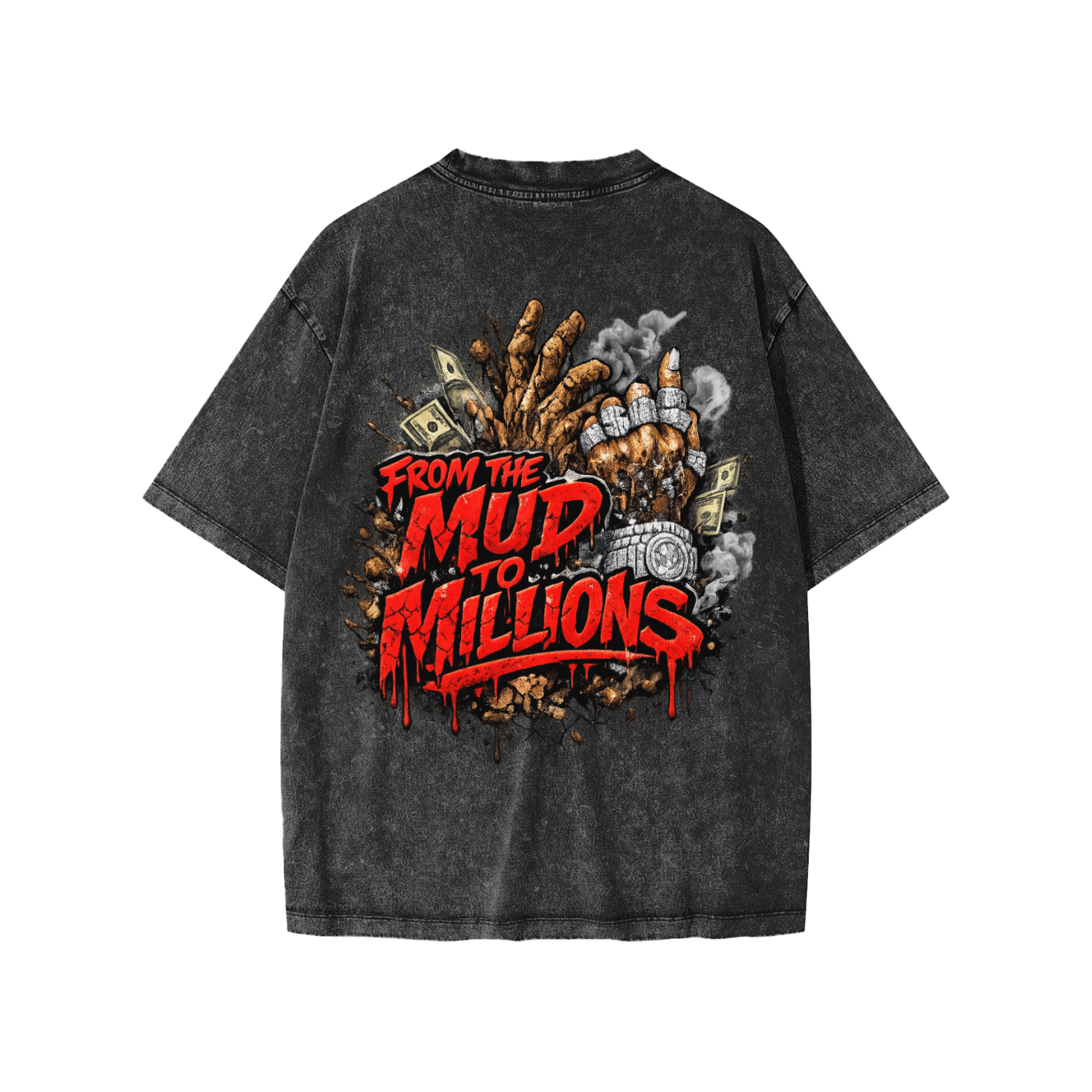 M2M Snow Washed Kids' T-Shirt