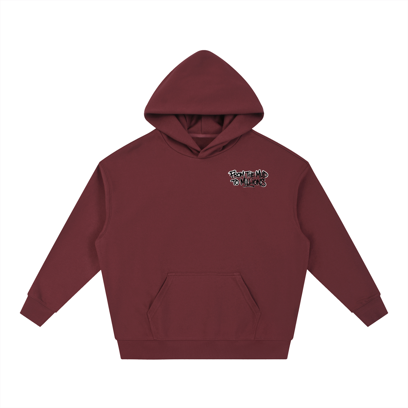 M2M Essential Boxy Heavyweight Drop-Shoulder Hoodie