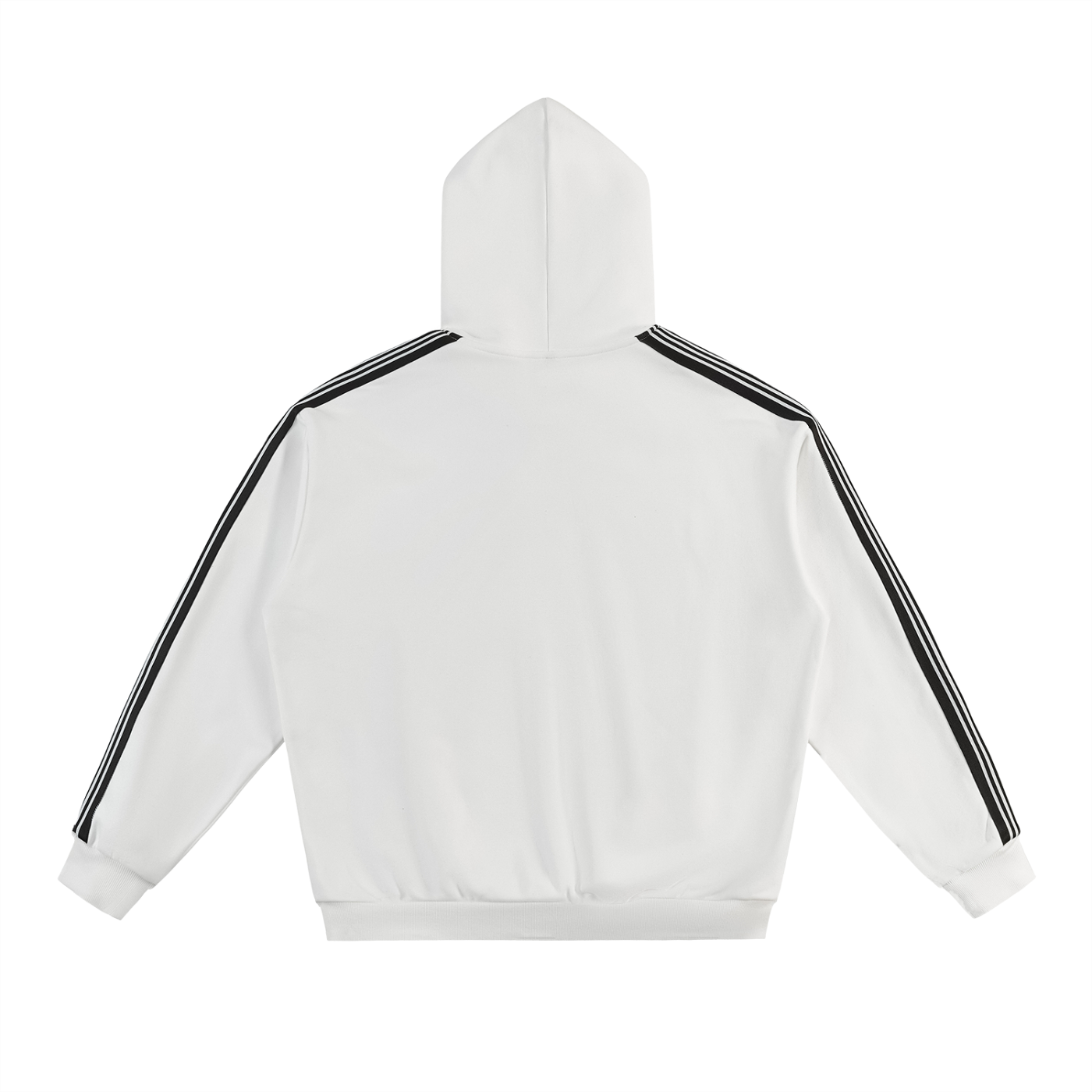 IM RICH BITCH - Side Stripe Drop-Shoulder Hoodie