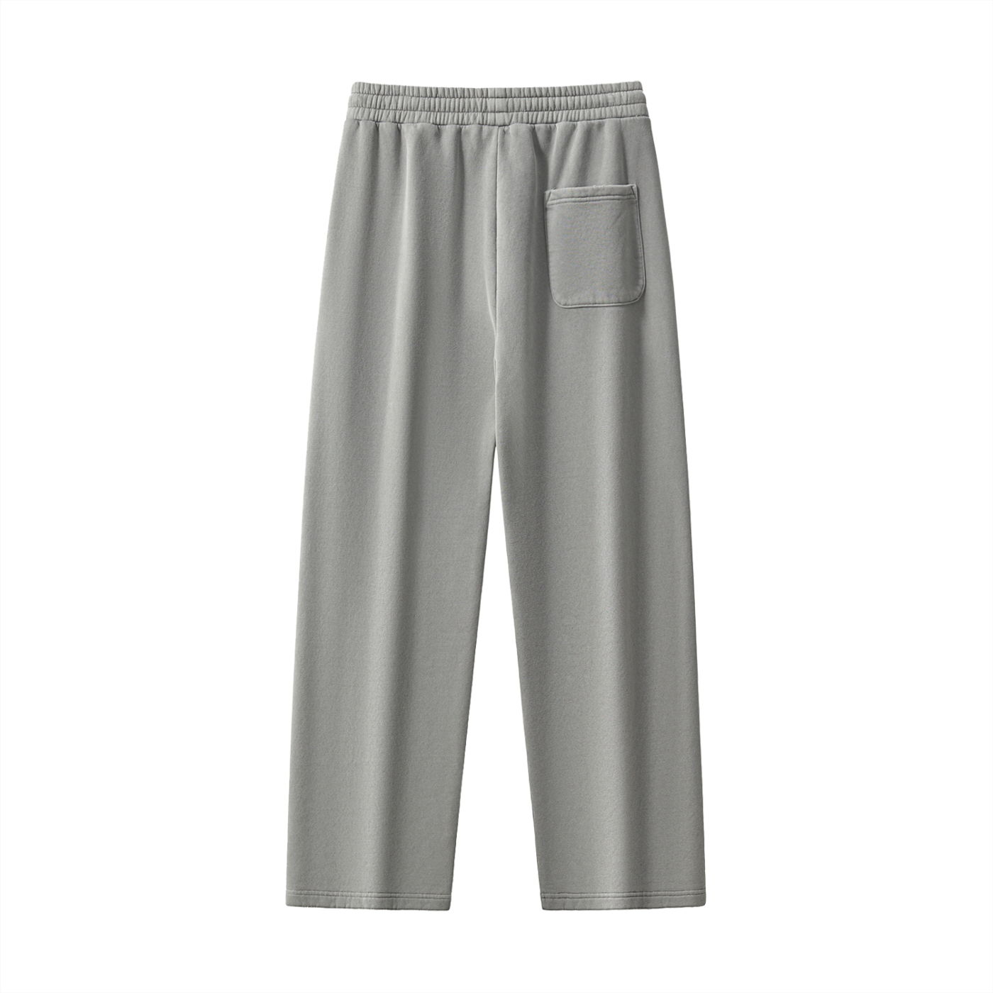 IM RICH BITCH Frayed Enzyme Washed Fleece Sweatpants