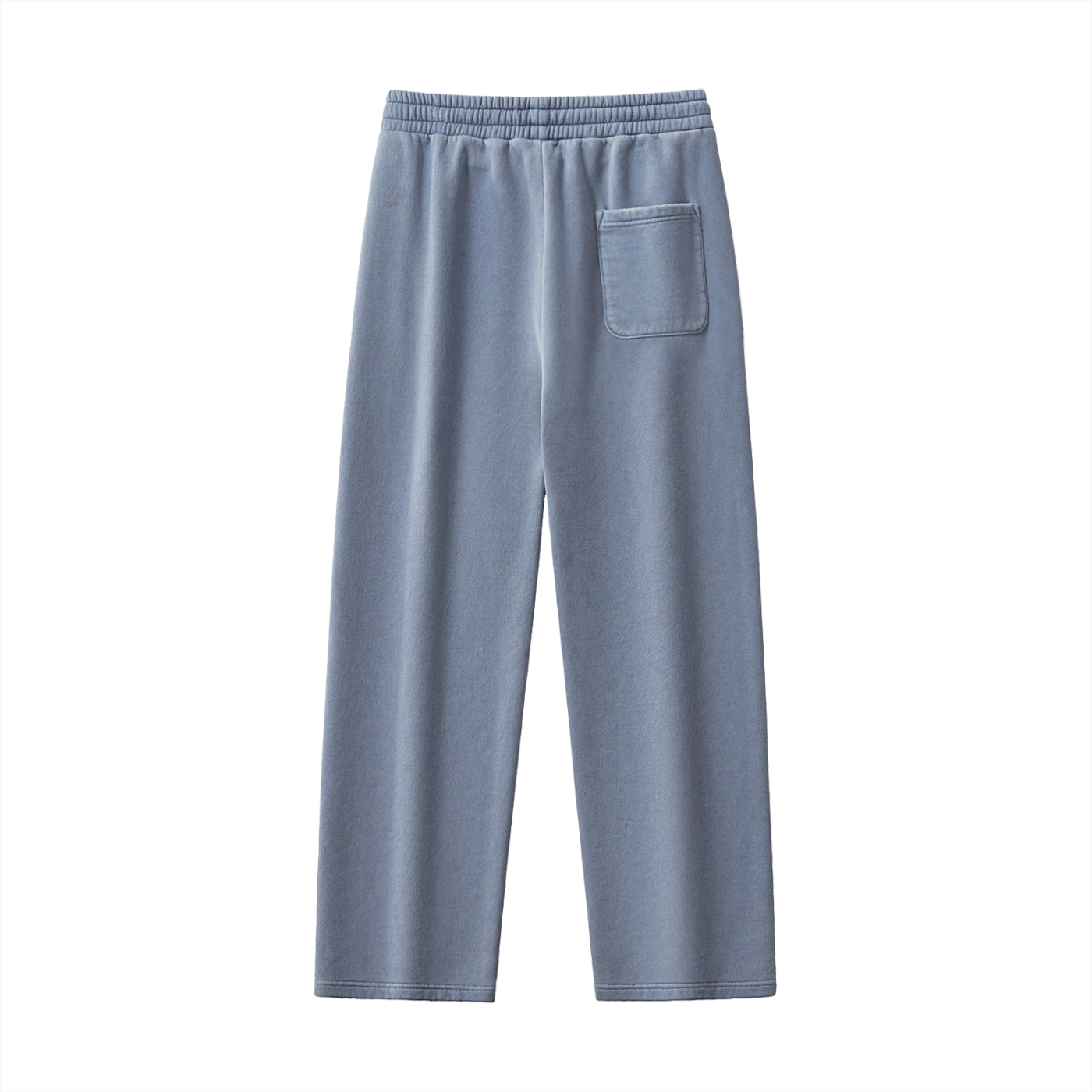 IM RICH BITCH Frayed Enzyme Washed Fleece Sweatpants