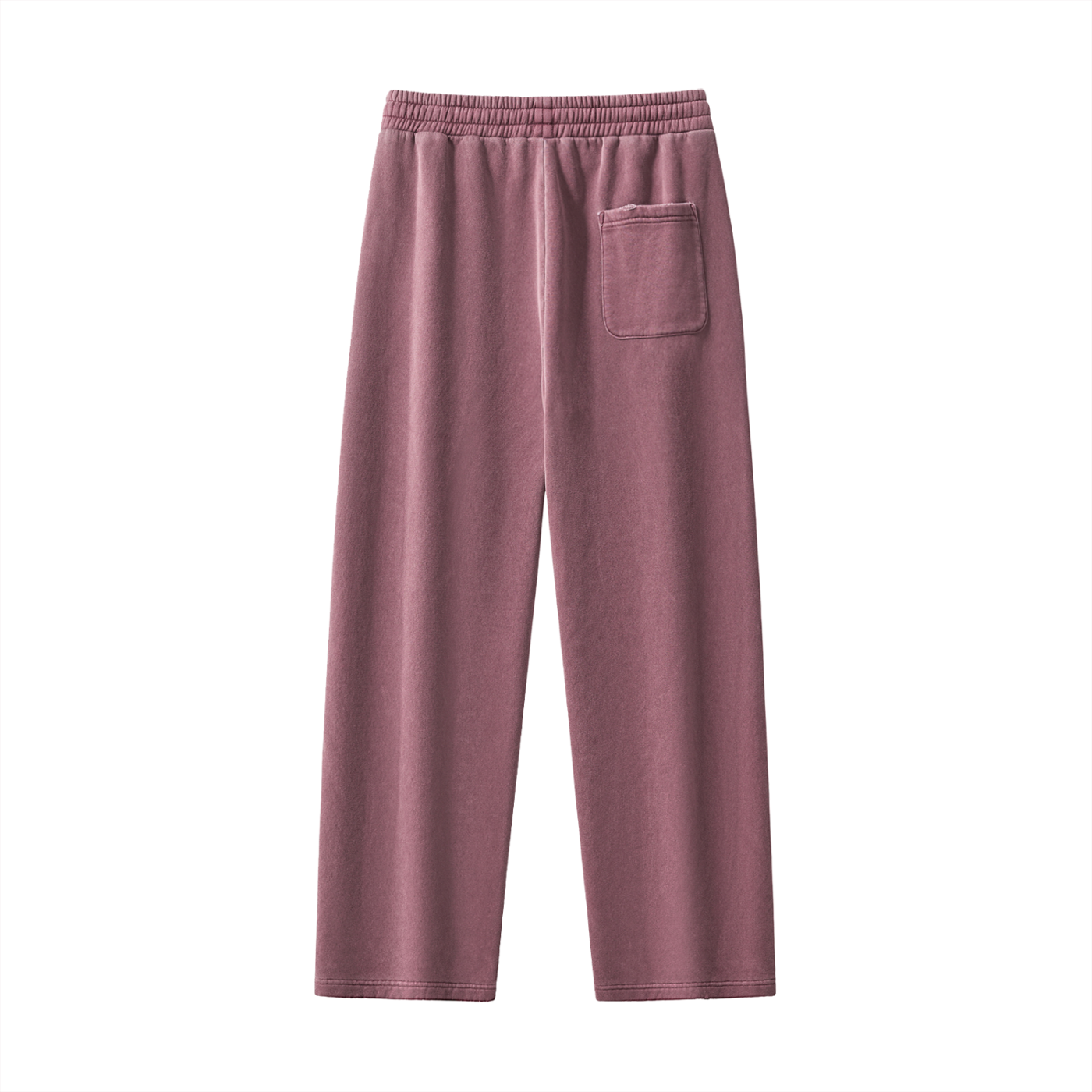 IM RICH BITCH Frayed Enzyme Washed Fleece Sweatpants