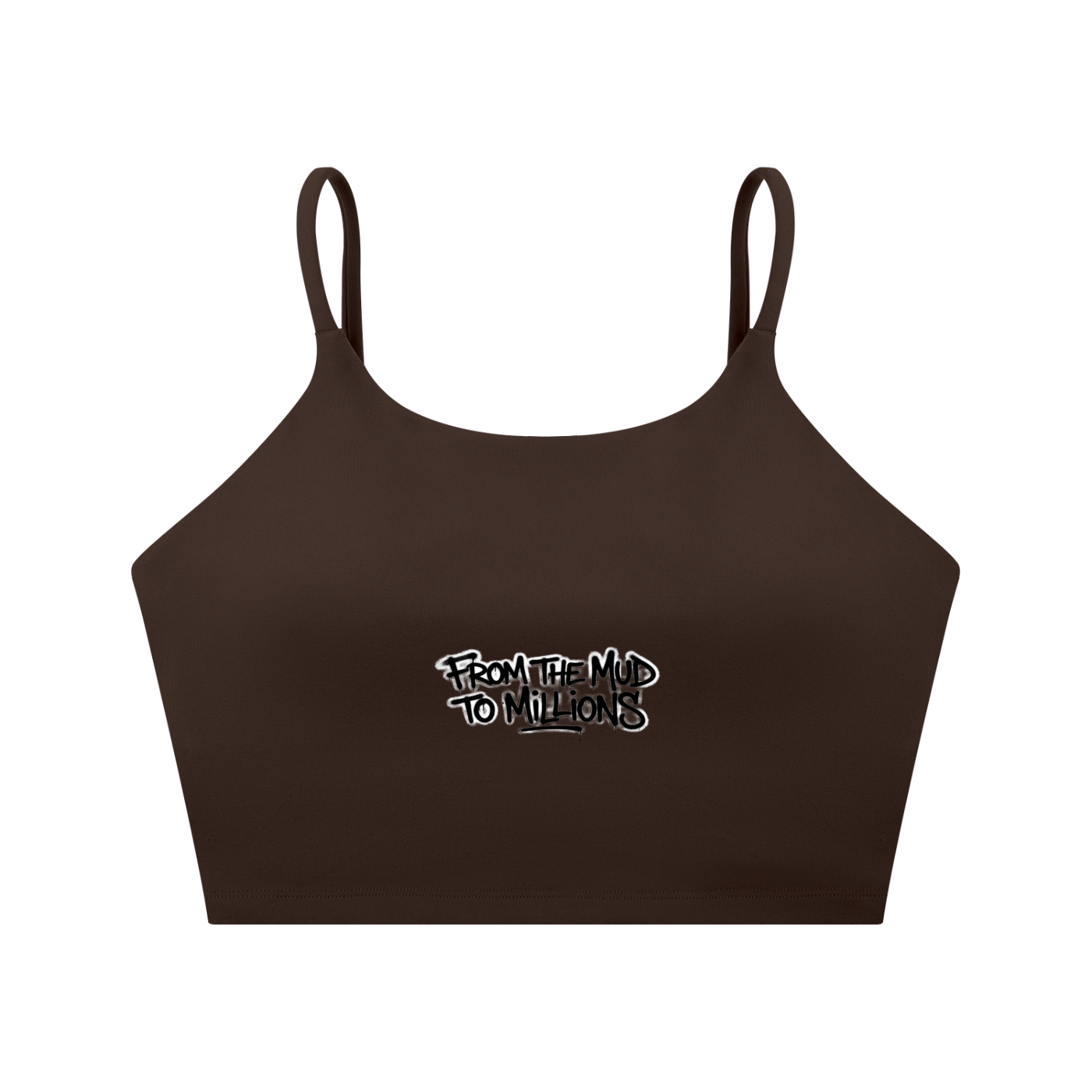 M2M Spaghetti Strap Yoga Sports Bra