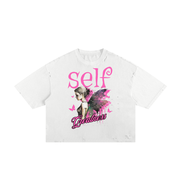 Self Greatness Classic Boxy Tee - 250 GSM