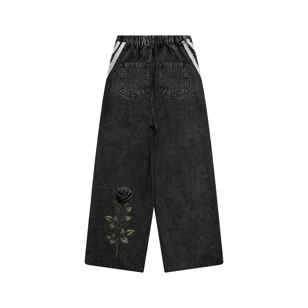 M2M Kid’s Vintage Wash Side Stripe Jeans