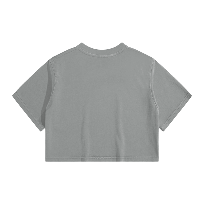 G.O.A.T WASHED CROPPED TOP
