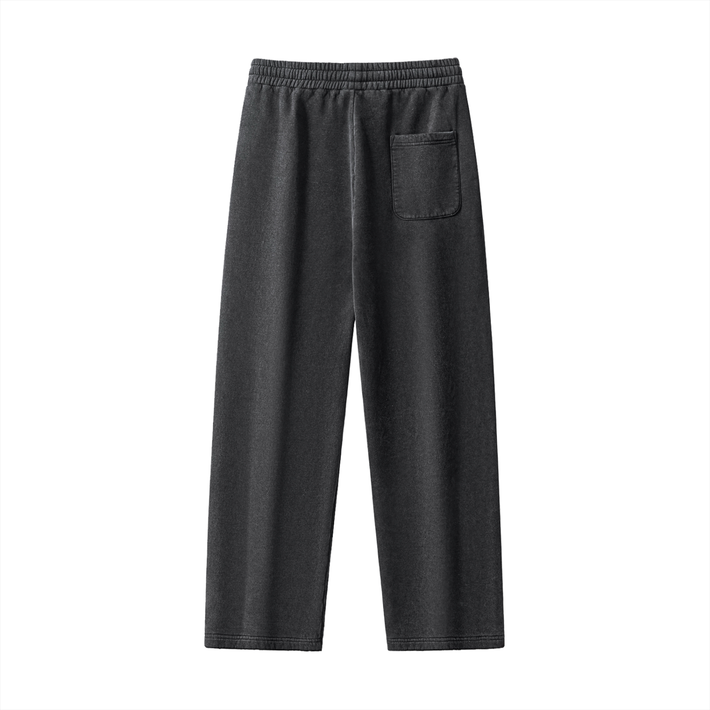 IM RICH BITCH Frayed Enzyme Washed Fleece Sweatpants