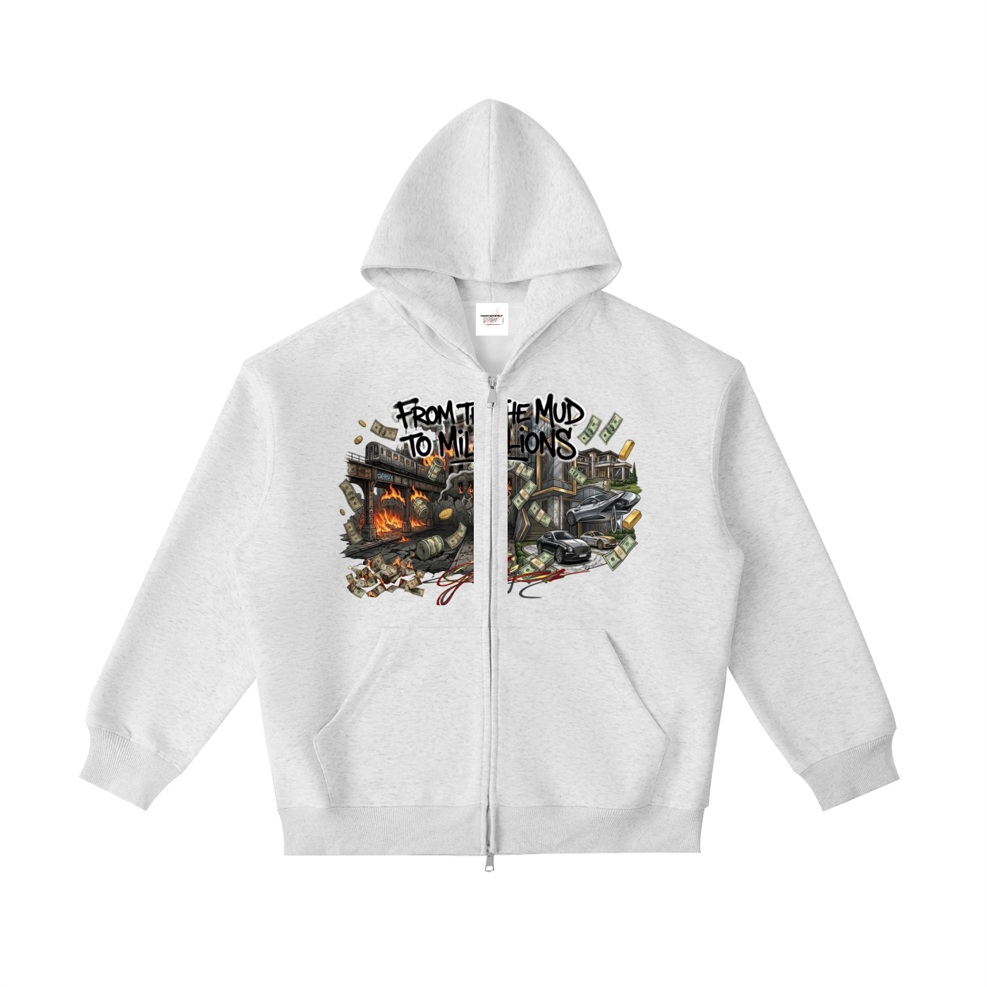 M2M Essential Heavyweight Pocket Hoodie