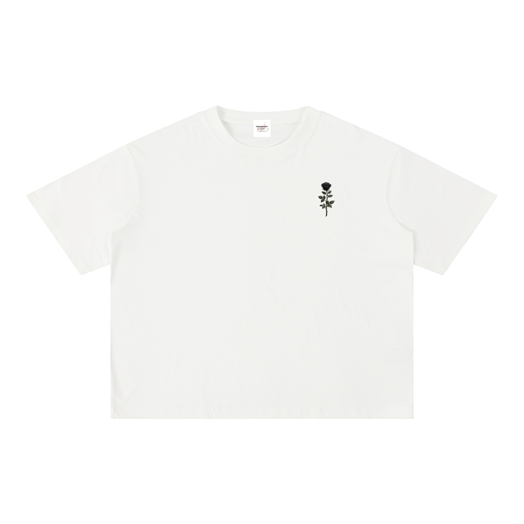 M2M Mineral Wash Boxy Cotton T-Shirt