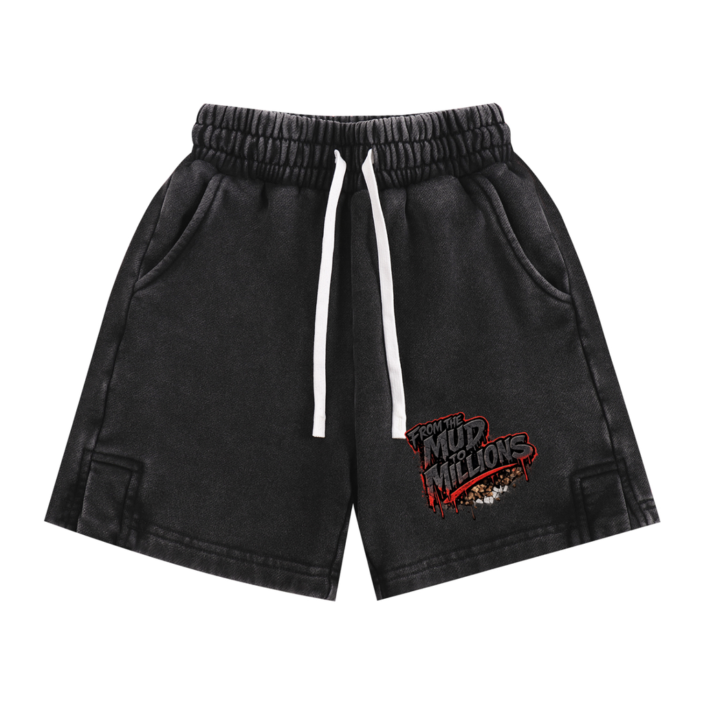 M2M Snow Washed Kids' Shorts