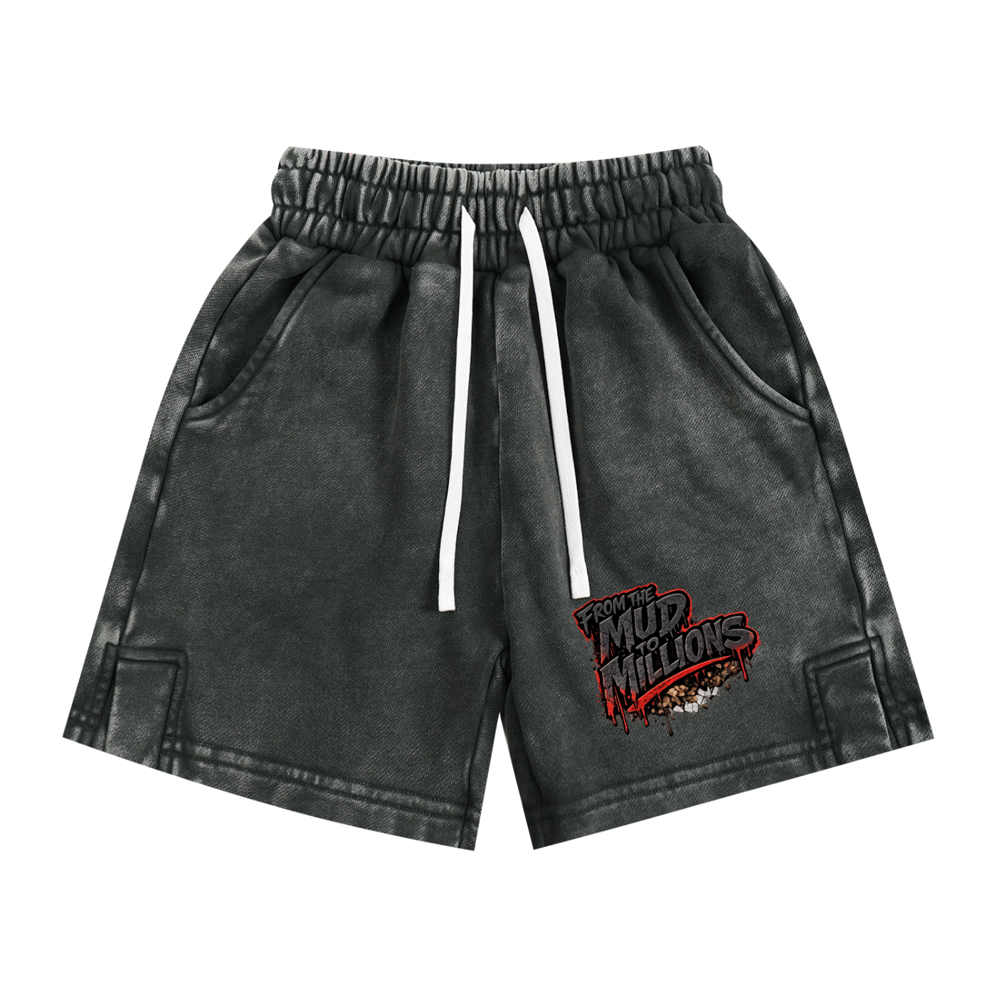 M2M Snow Washed Kids' Shorts