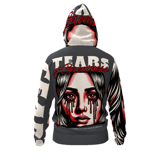 Tears Of Greatness Men's Zip Hoodie