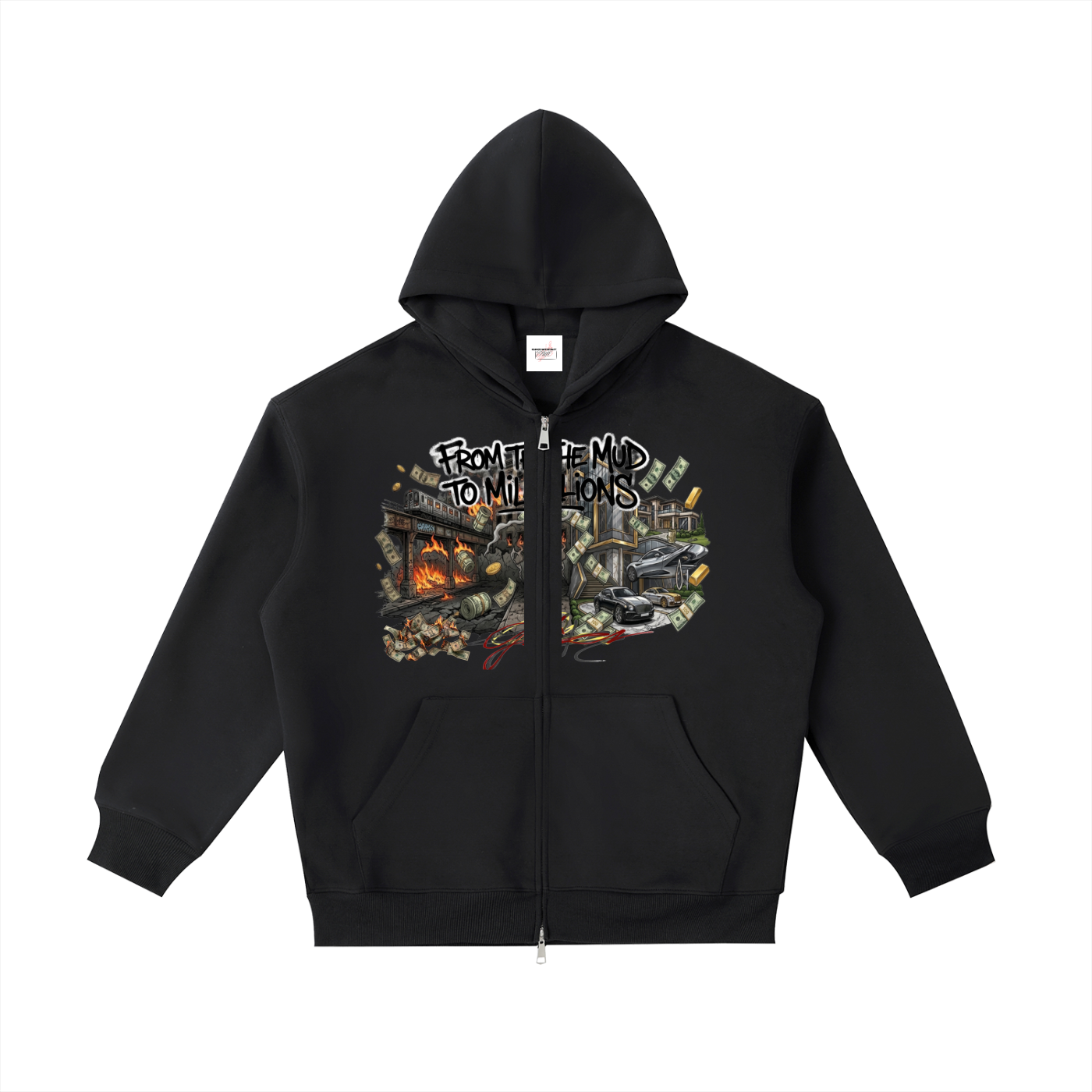 M2M Essential Heavyweight Pocket Hoodie