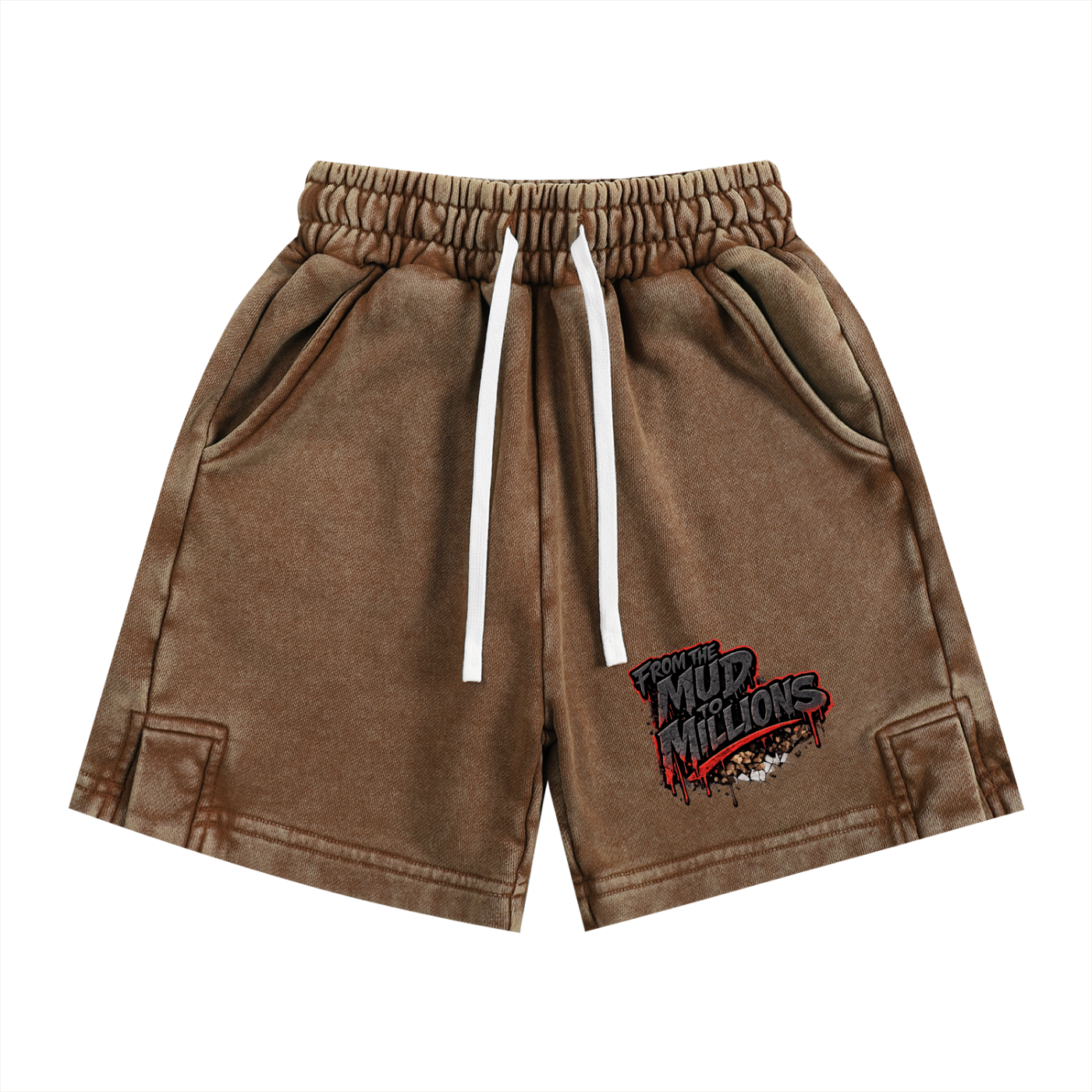 M2M Snow Washed Kids' Shorts