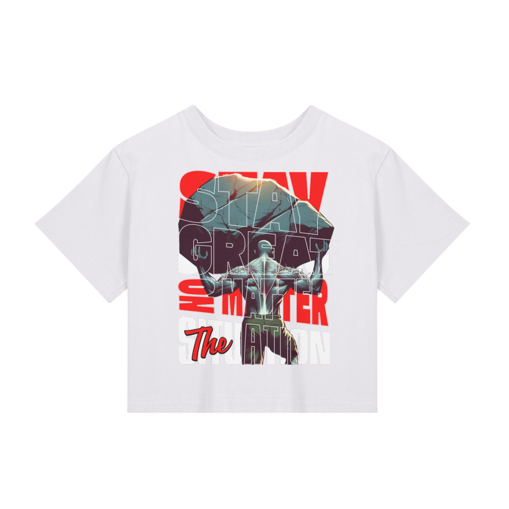 SGNMTS Cropped T-Shirt - 200 GSM