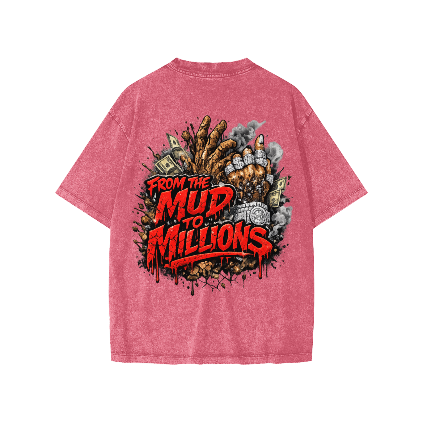 M2M Snow Washed Kids' T-Shirt