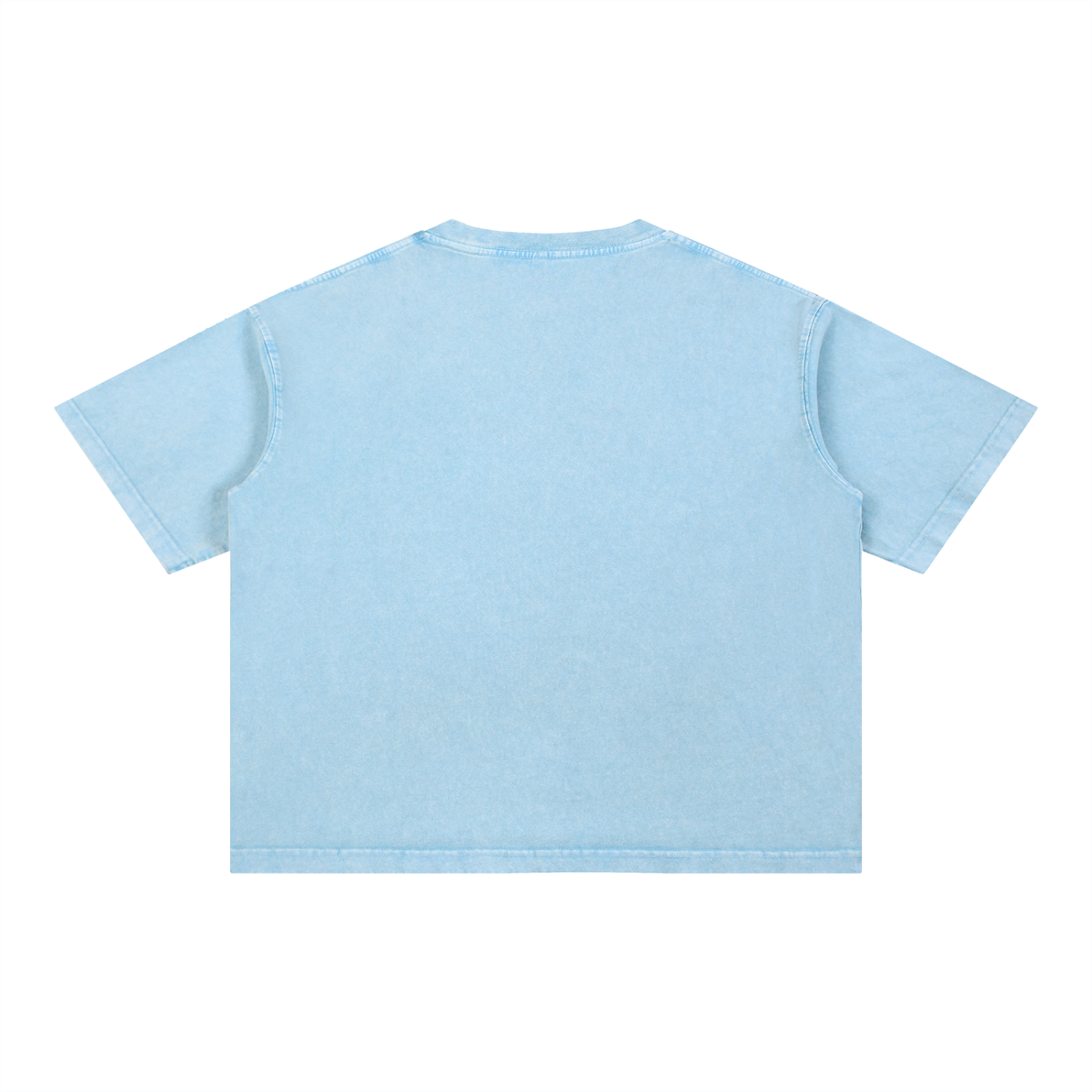 M2M Mineral Wash Boxy Cotton T-Shirt