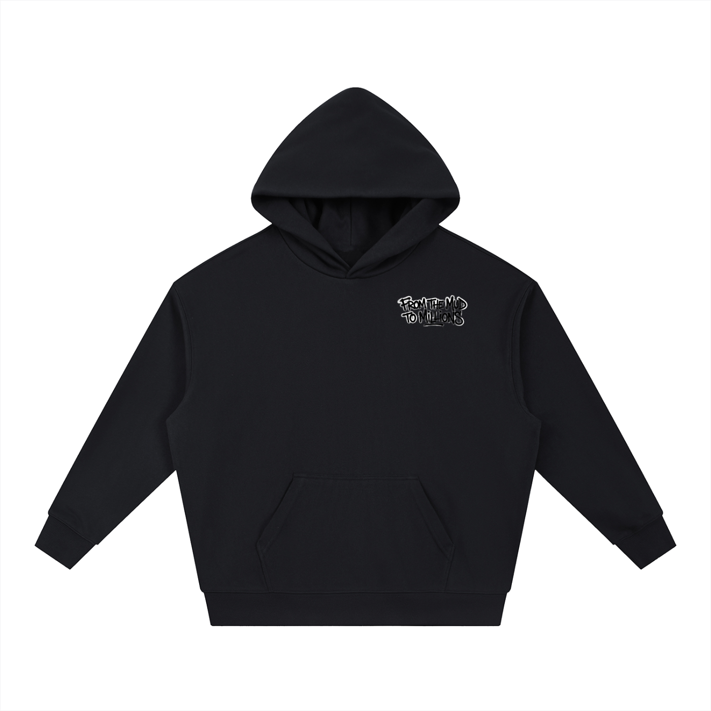 M2M Essential Boxy Heavyweight Drop-Shoulder Hoodie