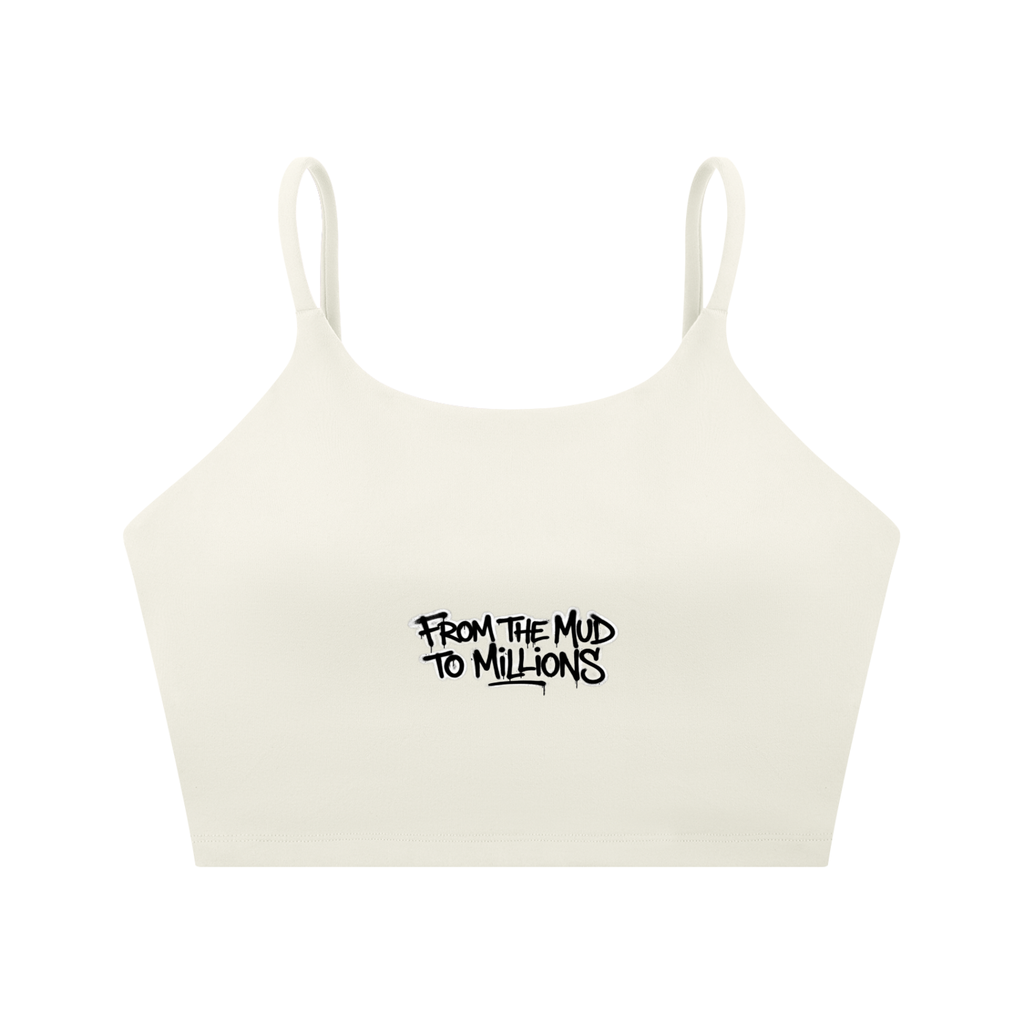 M2M Spaghetti Strap Yoga Sports Bra