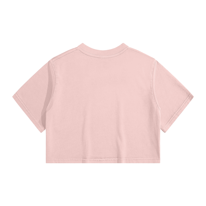 G.O.A.T WASHED CROPPED TOP