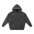 M2M Snow Wash Fleece Oversize Hoodie