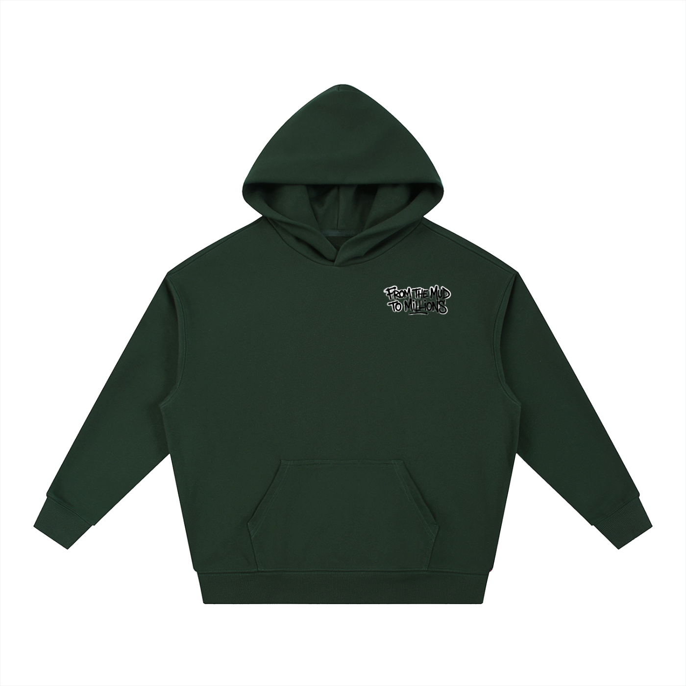 M2M Essential Boxy Heavyweight Drop-Shoulder Hoodie