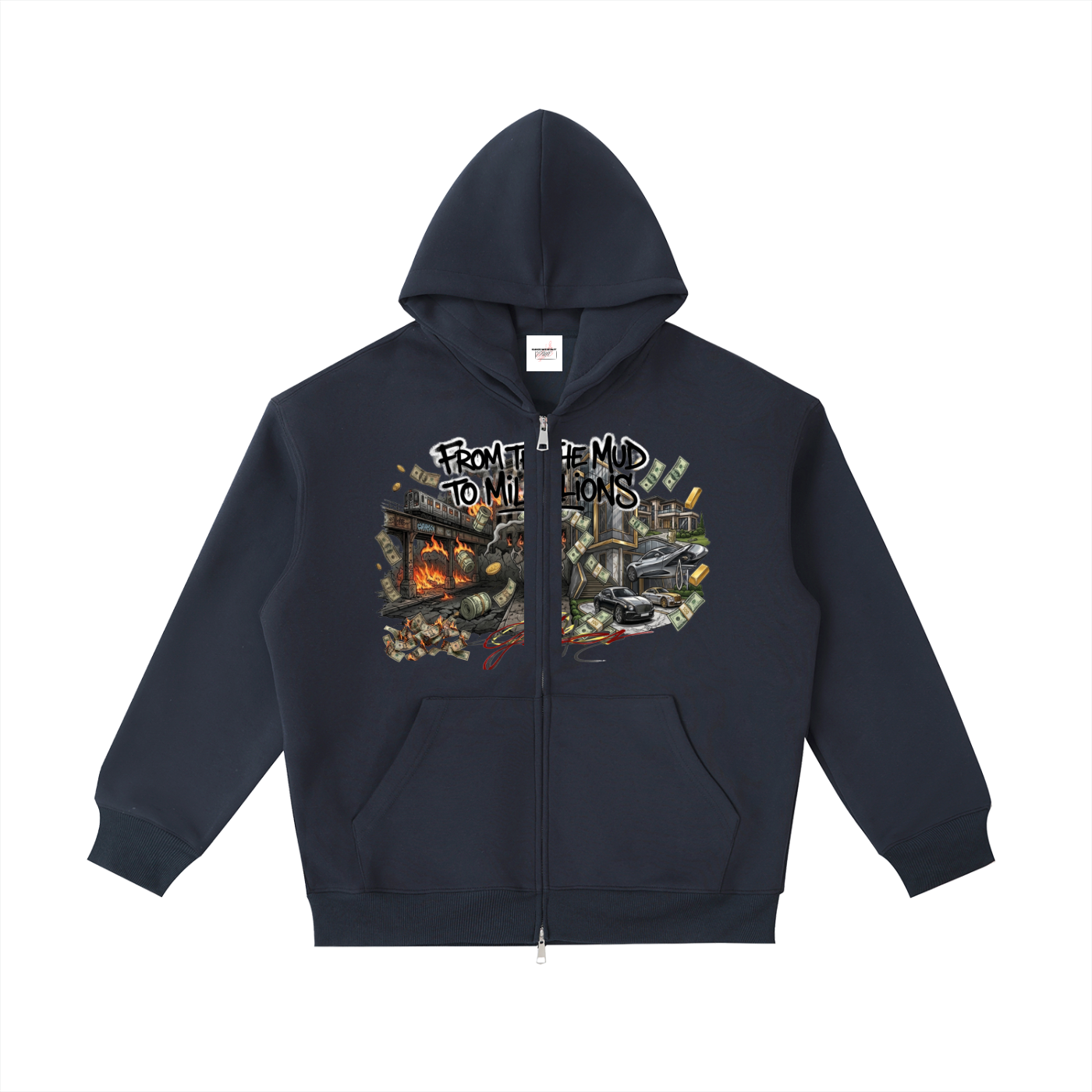 M2M Essential Heavyweight Pocket Hoodie