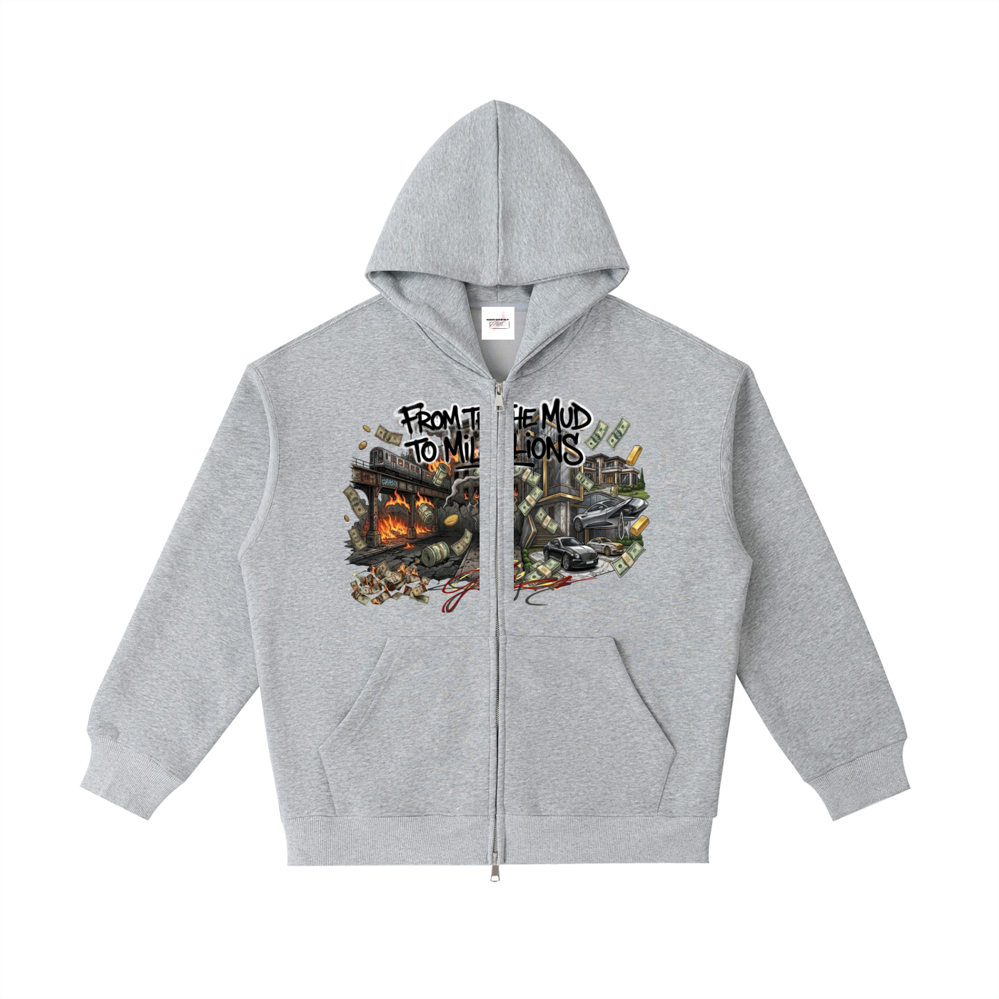 M2M Essential Heavyweight Pocket Hoodie