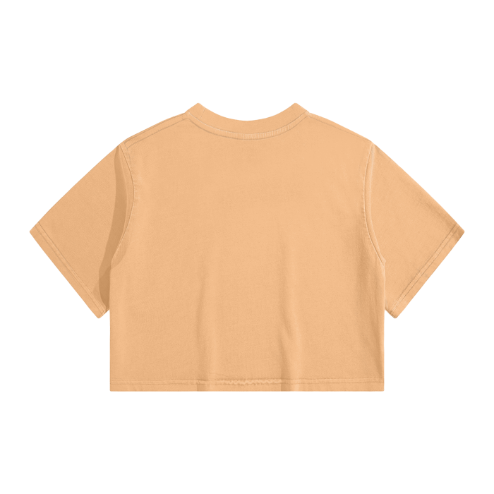 G.O.A.T WASHED CROPPED TOP