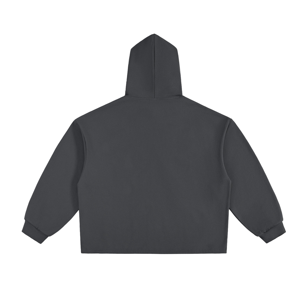 M2M Essential Heavyweight Oversized Drawstring Hem Hoodie